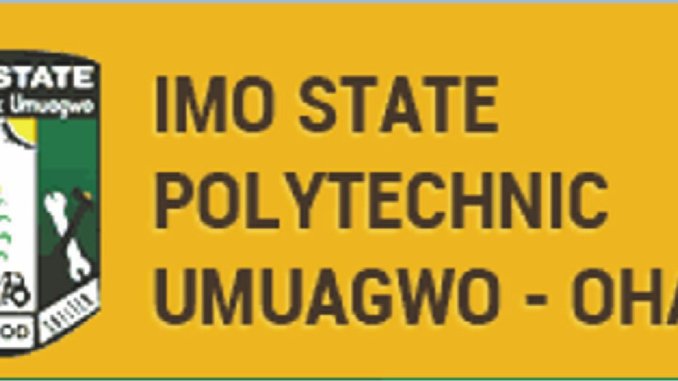 courses offered in imo poly and their cut off marks