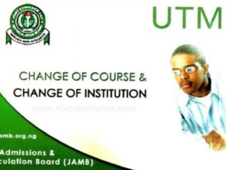 JAMB Change of Course & Institution 2019