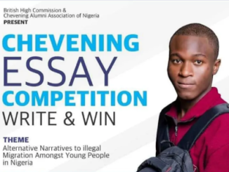 Chevening Essay Competition 2021